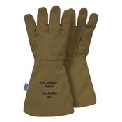 100 cal ArcGuard Gloves 18 inches Caramel Brown
